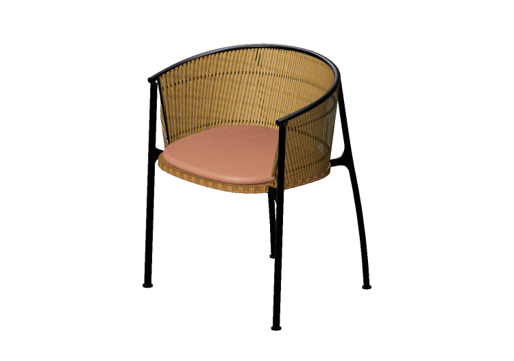Sillas 3D - Silla de tela - Artzzi - Nava CB - ARTZZI Sillas 3D - Silla de tela - Artzzi - Nava CB - ARTZZI