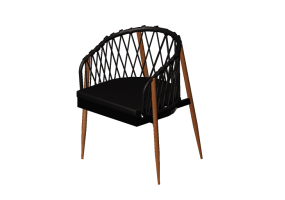 Cadeira 3D - Cadeira em tecido - Artzzi - Samoa