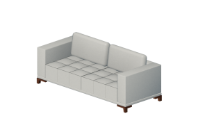 Poltronas y Sof&aacute;s 3D - Sof&aacute; de tela - Artzzi - 02