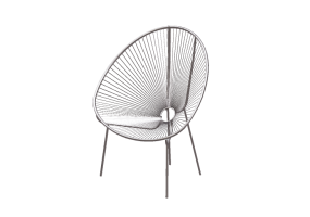 Chairs and Sofas 3D - Steel Armchair - Artzzi - Acapulco