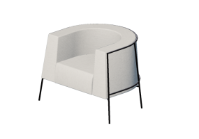 Divans 3D - Fauteuil en tissu - Artzzi - NO