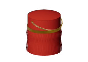 Divans 3D - Pouf en tissu - Artzzi - Serena