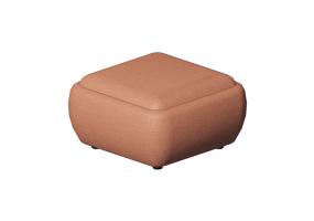 Chairs and Sofas 3D - Fabric Pouf - Artzzi - Numb