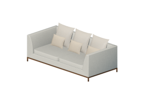 Poltronas y Sof&aacute;s 3D - Sof&aacute; de tela - Artzzi - Hall