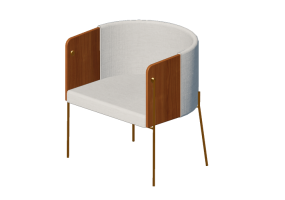 3D Sessel und Sofas - Sessel aus Stoff - Artzzi - Dot