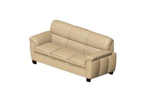 3D Sessel und Sofas - Ledersofa - Artzzi - Alias