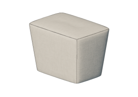 3D Sessel und Sofas - Pouf aus Stoff - Artzzi - Gordan