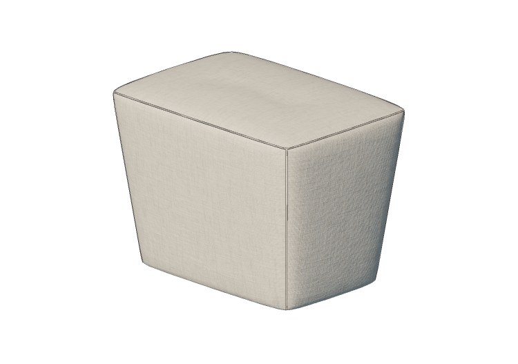 Divani 3D - Pouf in tessuto - Artzzi - Gordan - ARTZZI Divani 3D - Pouf in tessuto - Artzzi - Gordan - ARTZZI