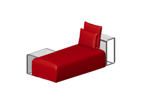 Poltronas y Sof&aacute;s 3D - Sof&aacute; peque&ntilde;o de tela - Artzzi - Mare