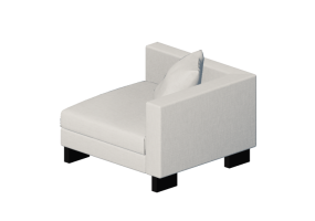 Poltronas y Sof&aacute;s 3D - Sof&aacute; de tela - Artzzi - Presley