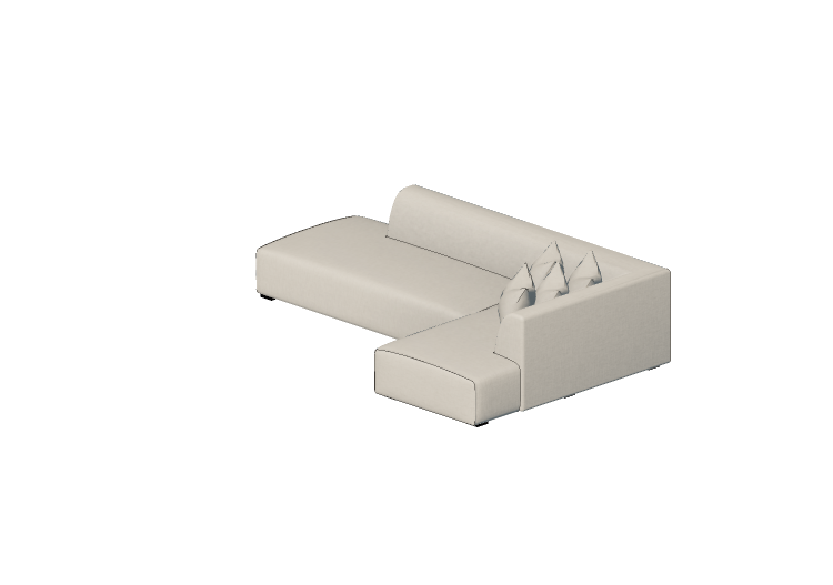 Chairs and Sofas 3D - Fabric sofa - Artzzi - 180 - ARTZZI Chairs and Sofas 3D - Fabric sofa - Artzzi - 180 - ARTZZI