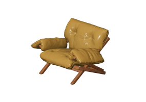Chairs and Sofas 3D - Leather Armchair - Artzzi - Molicosa