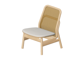3D Sessel und Sofas - Holzstuhl - Artzzi - Jan