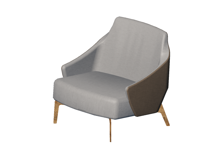 Divani 3D - Poltrona in tessuto - Artzzi - Moon - ARTZZI Divani 3D - Poltrona in tessuto - Artzzi - Moon - ARTZZI