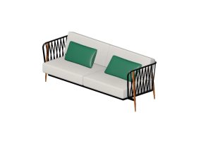 Chairs and Sofas 3D - Fabric Sofa - Artzzi - Samoa