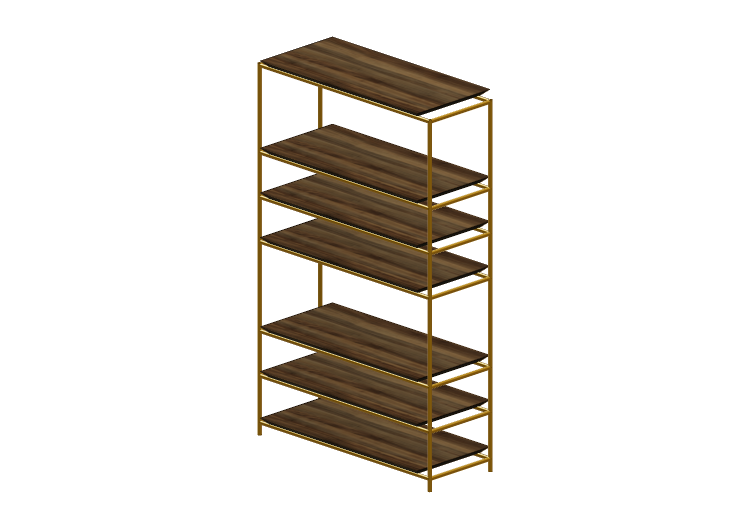 Librerías y Contenedores 3D - Librería de madera - Artzzi -... Librerías y Contenedores 3D - Librería de madera - Artzzi -...